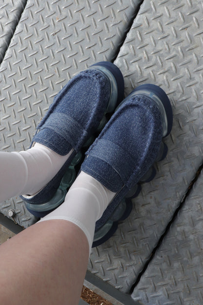 "Jewelry" Ark Denim Loafer / Blue