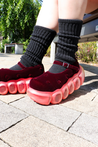 “珠宝”泡泡枕 / 红色