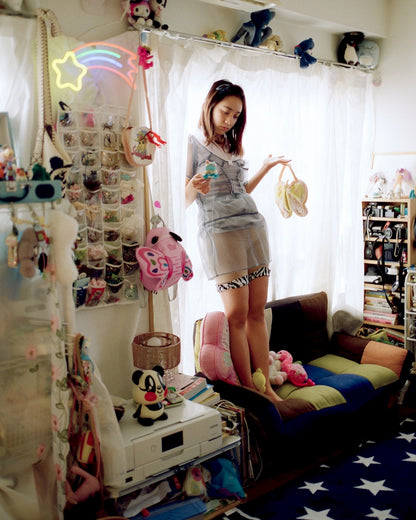 Nana's Sheer Dress / Blue