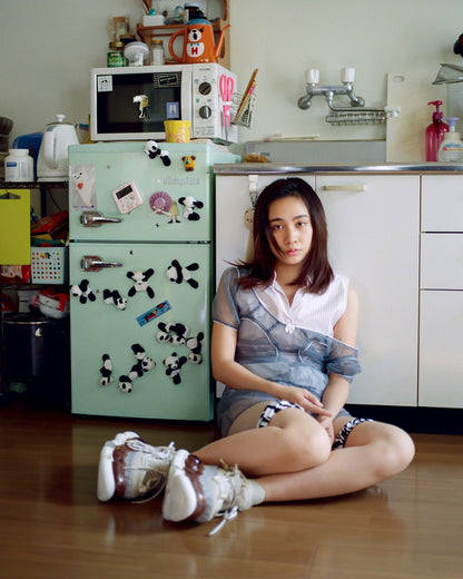 Nana's Sheer Dress / Blue