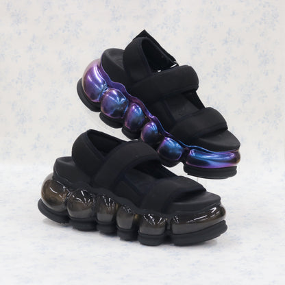 New “Jewelry" Sandals / Black