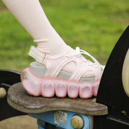 "Jewelry" Bubble Sandal / L.Pink