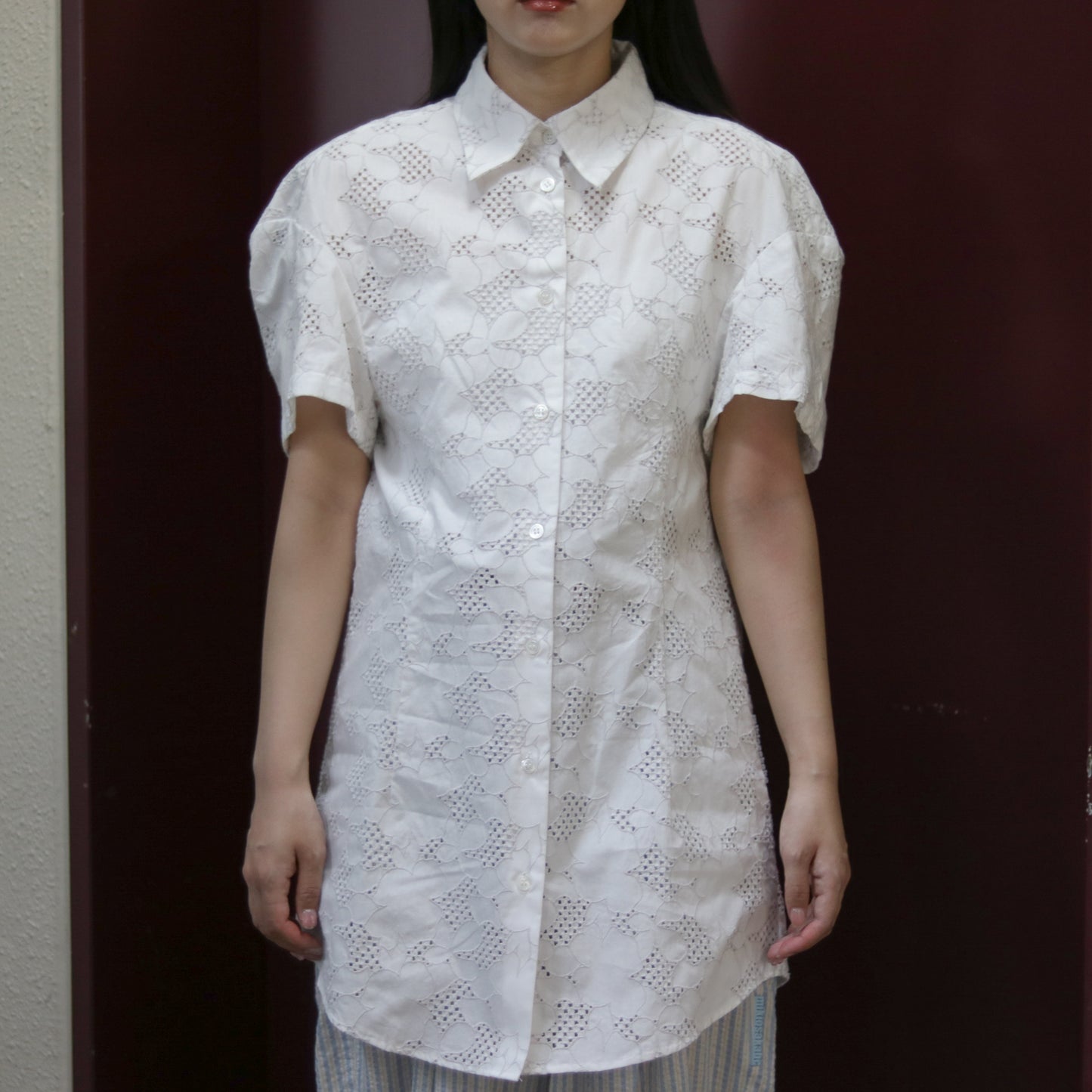 Oval Shirt / White