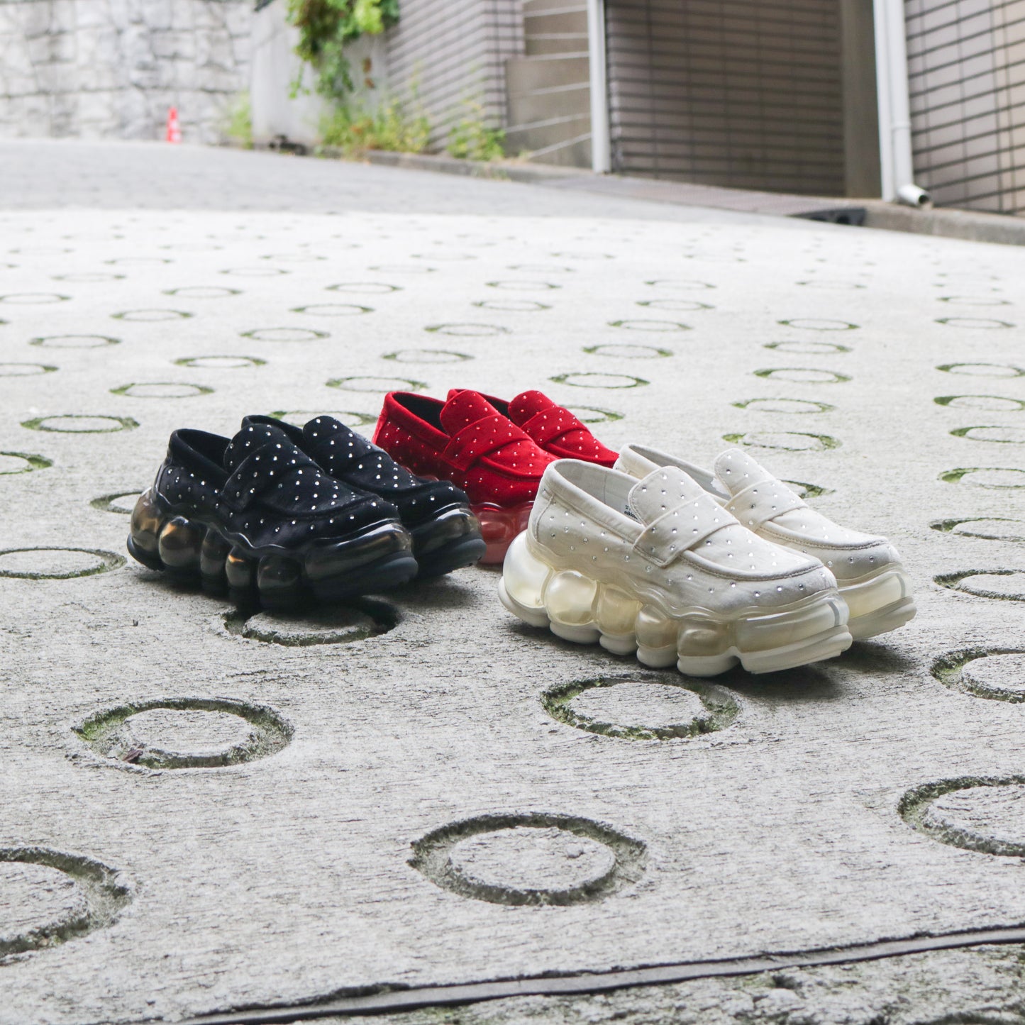 【24AW订单】新款“珠宝”Loafer Jewel/红色/MSAW24SH05