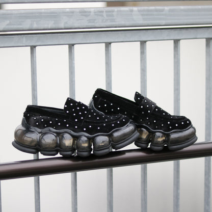 【24AW订单】新款“珠宝”Loafer Jewel/黑色/MSAW24SH05