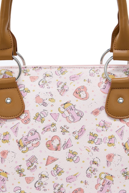 Carryall Bag / Pink Cartoon