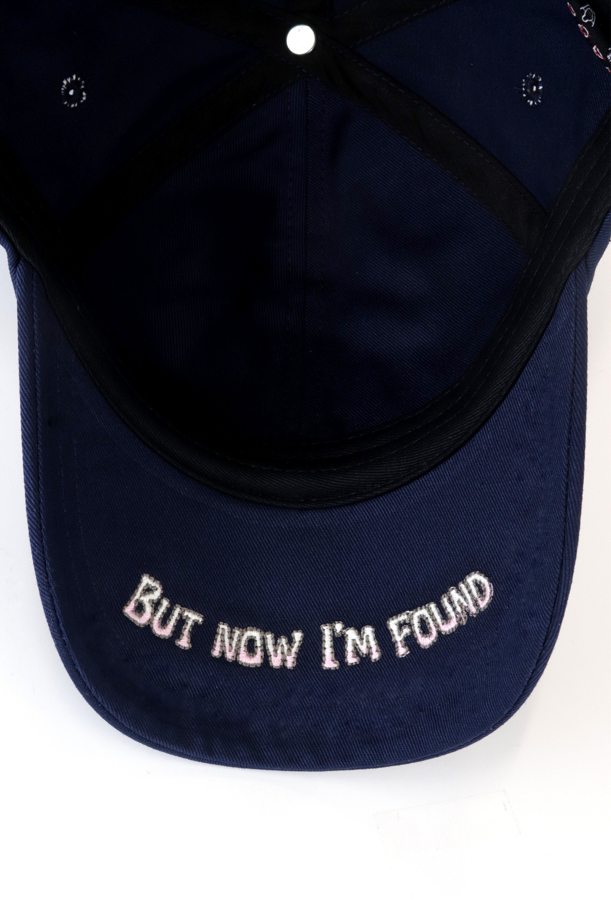 Lost & Found Cap / Navy – MIKIOSAKABE & JennyFax（ミキオサカベ