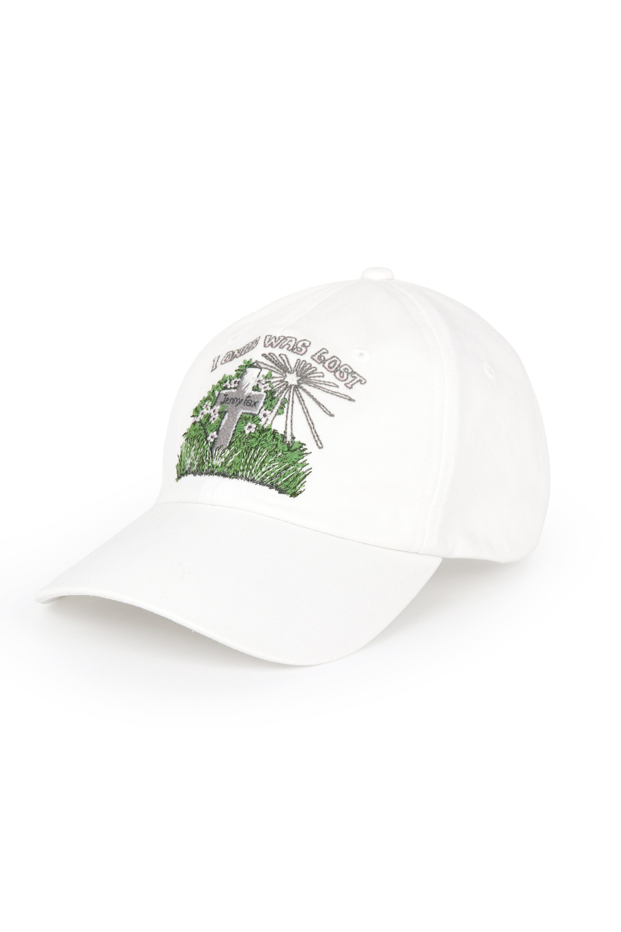 Lost & Found Cap / White – MIKIOSAKABE & JennyFax（ミキオサカベ