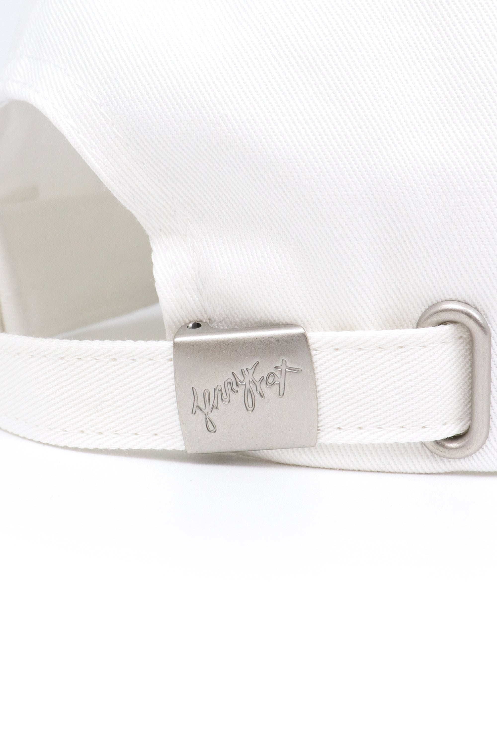 Lost & Found Cap / White – MIKIOSAKABE & JennyFax（ミキオサカベ
