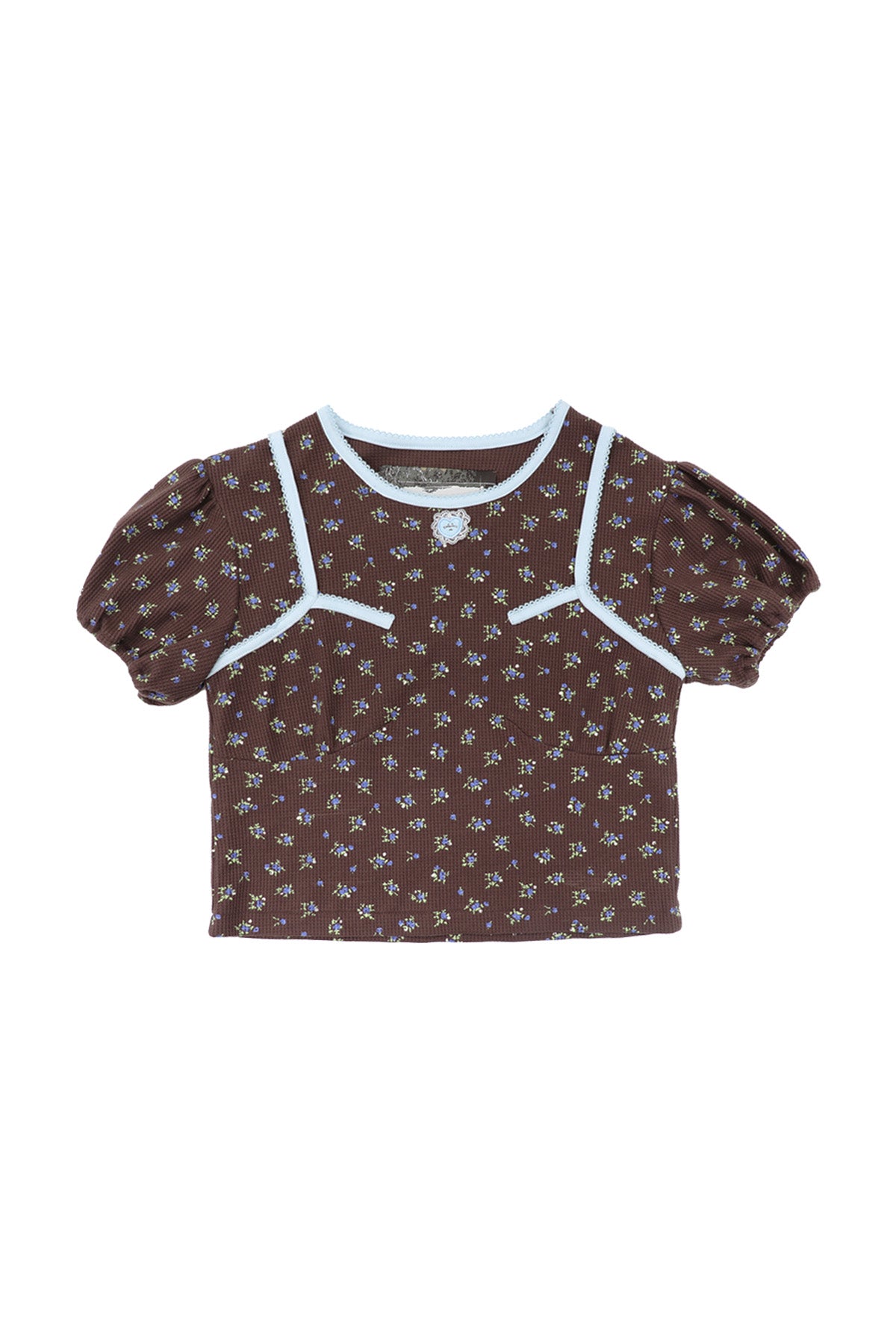 Sweet Heart Jersey Set-Up / Brown