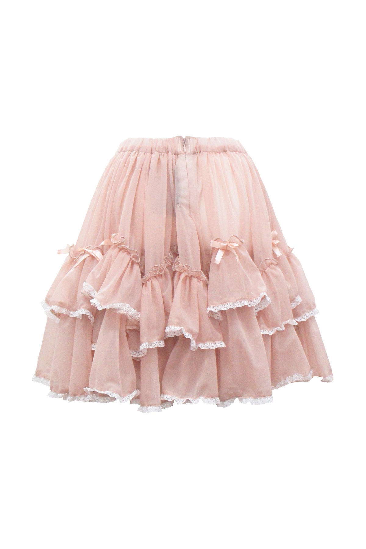 [25SS Pre-order] Lace Lolita Skirt / Pink / JFSS25S021