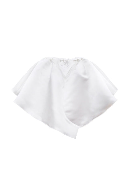 Satin Panty Skirt / White