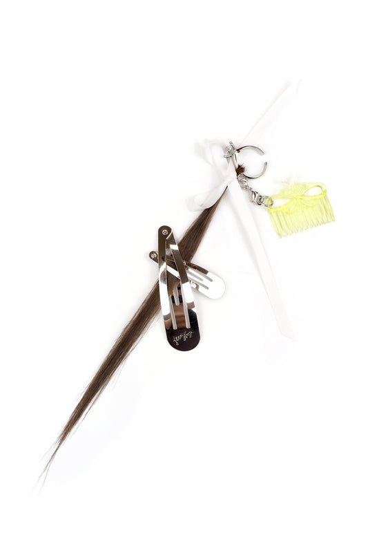 【SS26受注】Hairdo Ear Cuff / Yellow / D'heygere x JennyFax / JFSS26ACC01