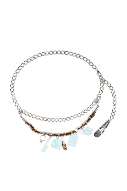 【SS26受注】Hairdo Belt / Blue / D'heygere x JennyFax / JFSS26ACC04
