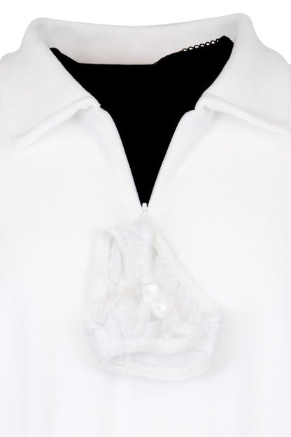 【SS26受注】Gym Uniform Tops With Panty / White / JFSS26B031