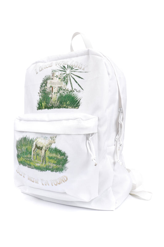 【SS26受注】I'm Found Backpack / White / JFSS26BAG01