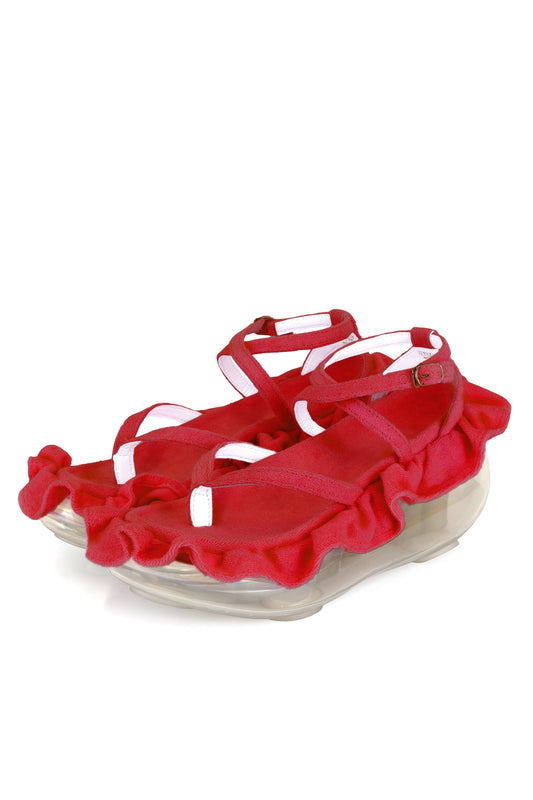 【SS26受注】Sandal Moon / Red / JFSS26SH01