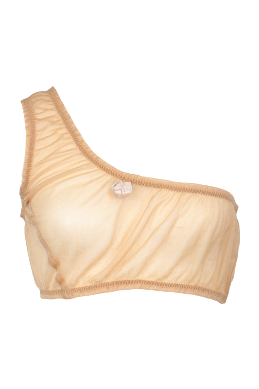 【SS26受注】Nickers Sheer Top / Beige / JFSS26T011