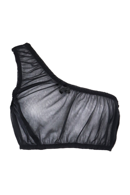 【SS26受注】Nickers Sheer Top / Black / JFSS26T011