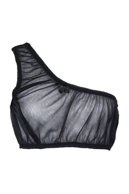 【SS26受注】Nickers Sheer Top / Black / JFSS26T011