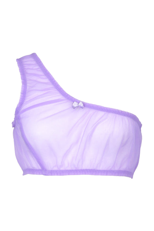 【SS26受注】Nickers Sheer Top / Purple / JFSS26T011