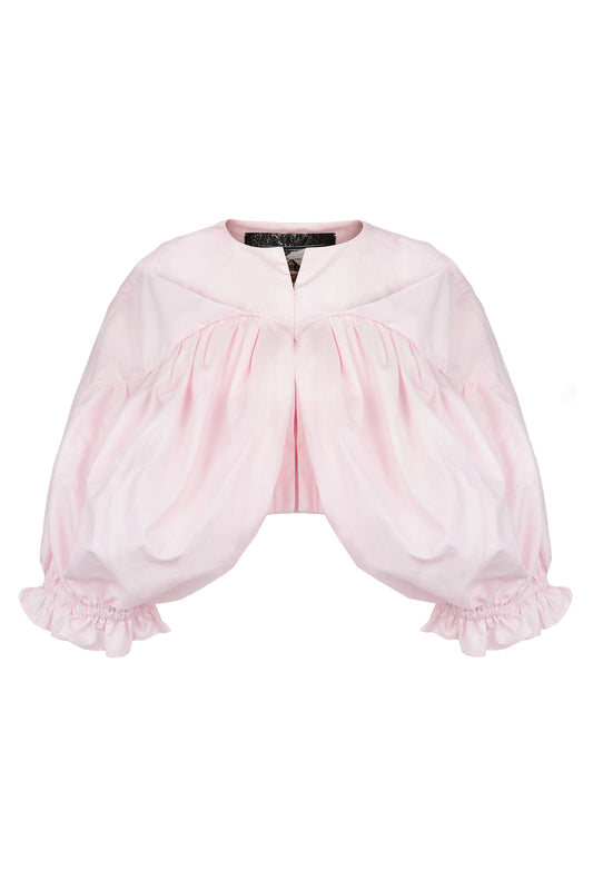 [SS27 Order] High 5 Puff Blouse / Pink / JFSS27B021