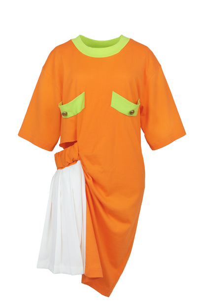 【SS27受注】Chanel Girl Dress / Orange / JFSS27D021