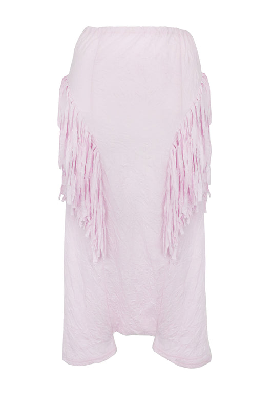 【SS27受注】Fringe Jumpsuit / Pink / JFSS27JUMP02
