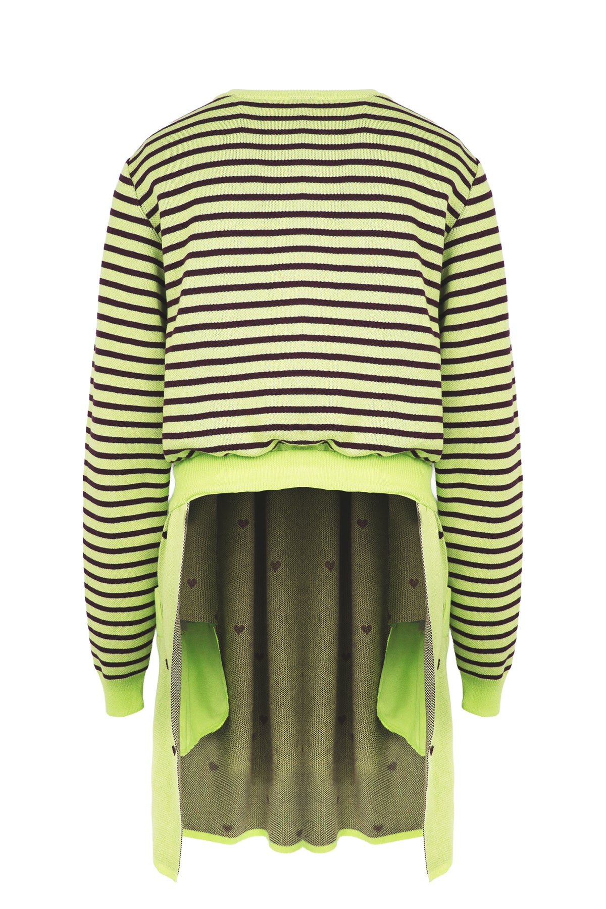 【SS27受注】Apron Knit / Lime / JFSS27K01