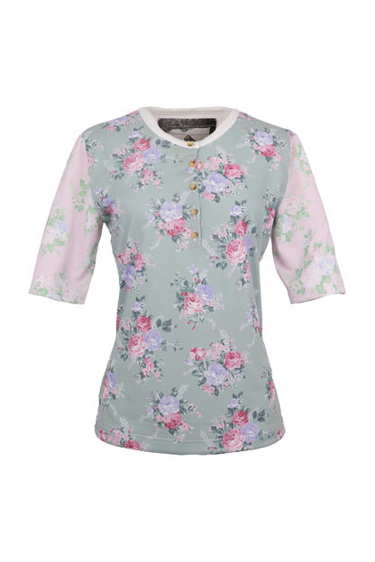 【SS27受注】Flower Girl T Shirt / Green Tea / JFSS27T01