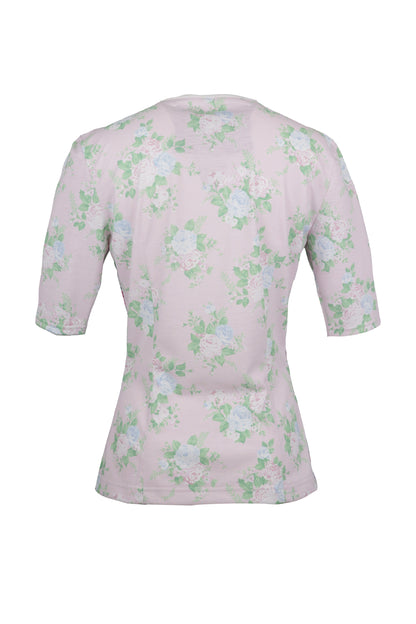 【SS27受注】Flower Girl T Shirt / Green Tea / JFSS27T01