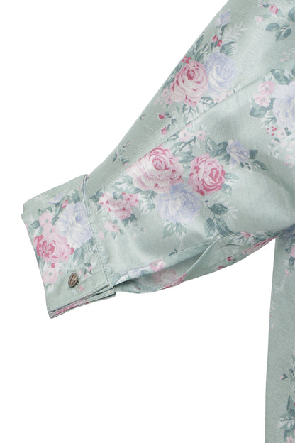 【SS27受注】Julianne Blouse / Green Tea / JFSS27B01