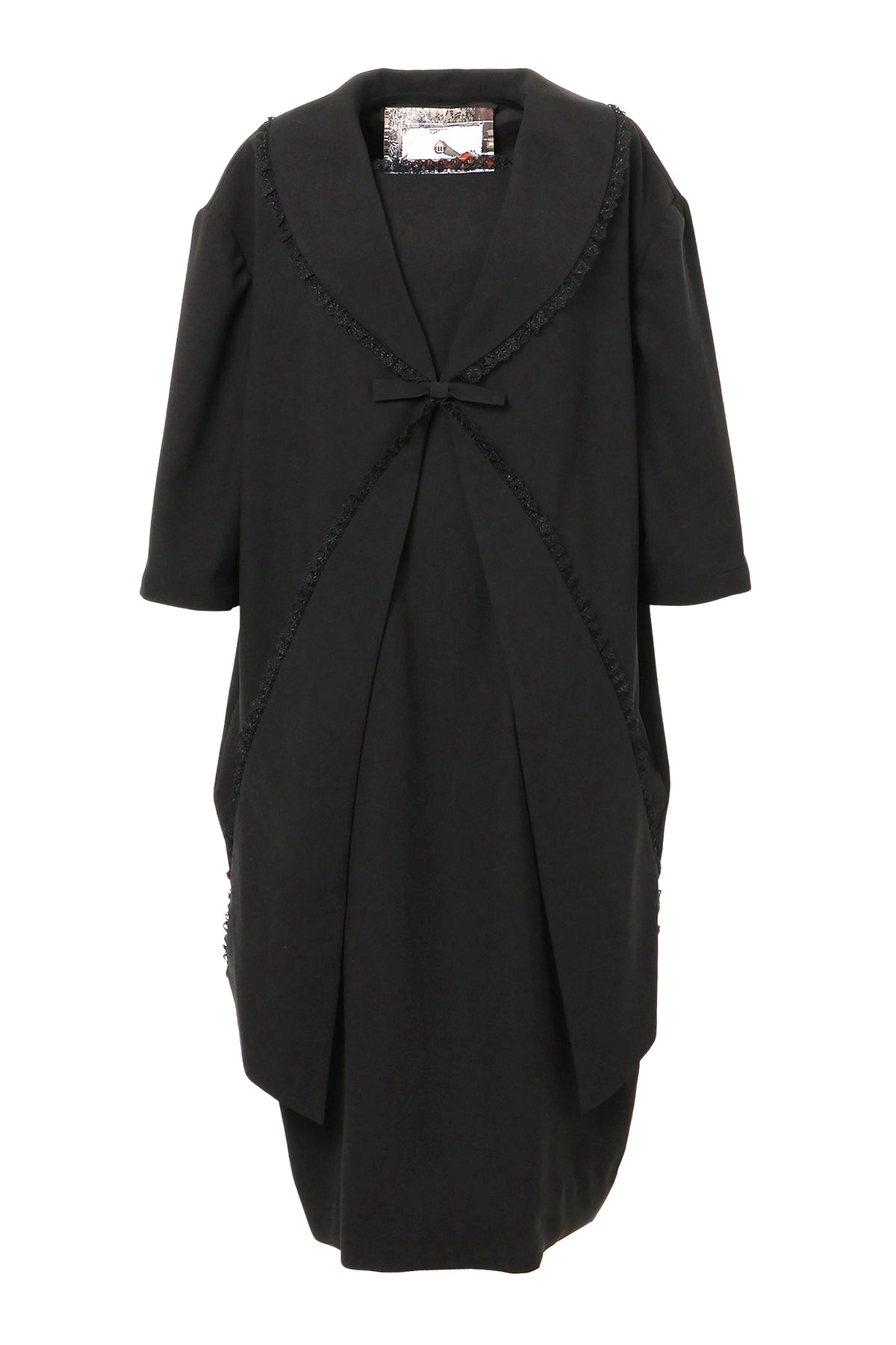 [SS27 Pre-order] Wind Dress / Black / JFSS27D03