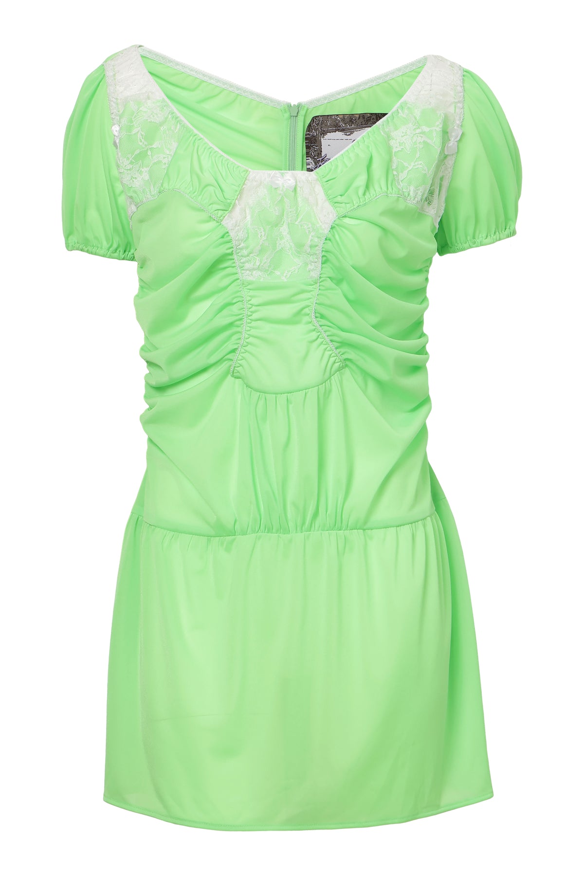 【SS27受注】Nickers Dress / Neon Green / JFSS27D04