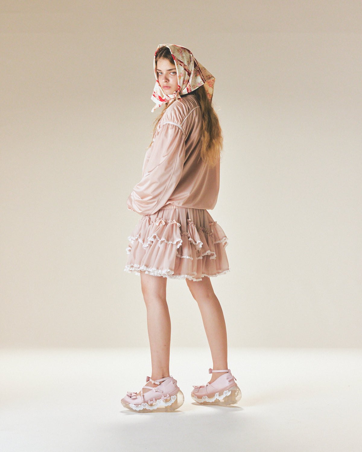 【25SS受注】Tea Party Moon Ⅱ / Pink / Angelic Pretty × JennyFax / JFSS25SH01