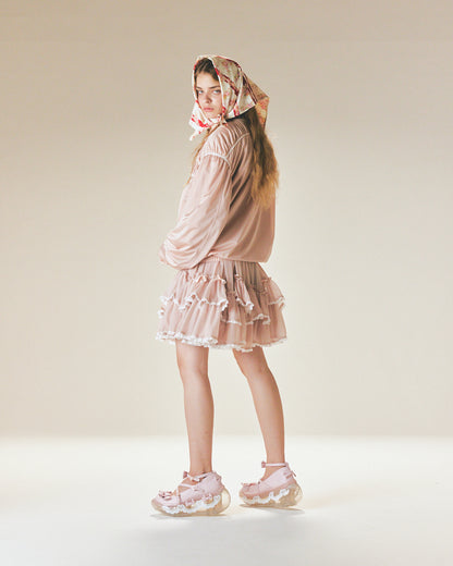 【25SS受注】Tea Party Moon Ⅱ / Pink / Angelic Pretty × JennyFax / JFSS25SH01