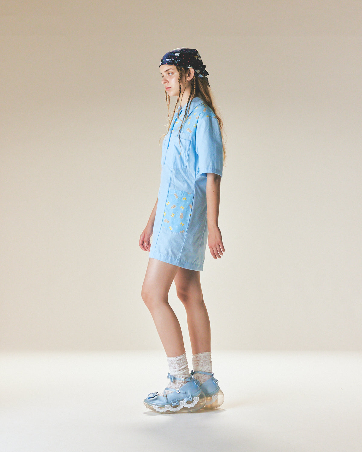 【25SS受注】Tea Party Moon Ⅱ / Baby Blue / Angelic Pretty × JennyFax / JFSS25SH011