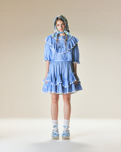 【25SS受注】Tea Party Moon Ⅱ / Baby Blue / Angelic Pretty × JennyFax / JFSS25SH011