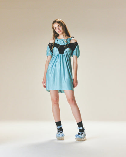 【25SS受注】Tea Party Moon Ⅱ / Baby Blue / Angelic Pretty × JennyFax / JFSS25SH011