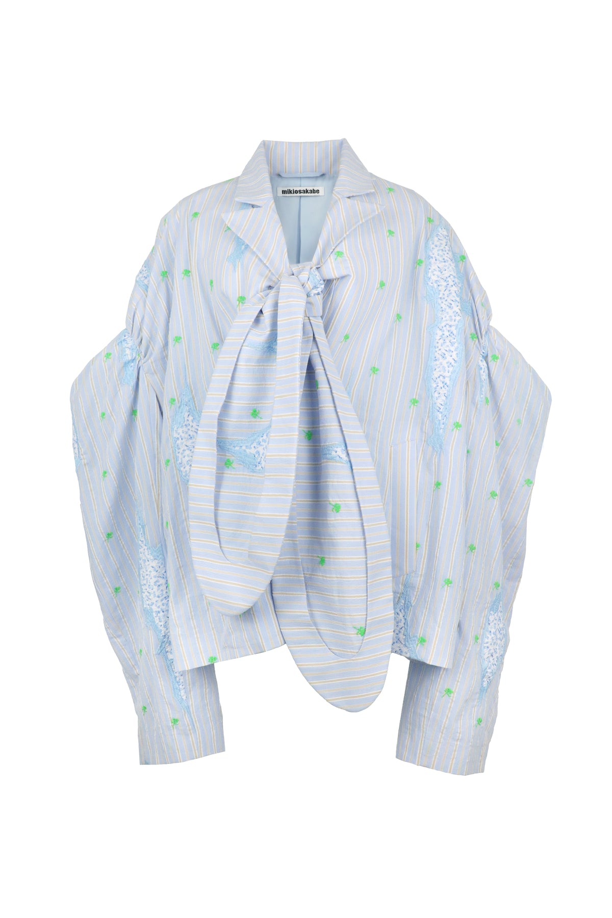 【SS27受注】Rabbit Collar Jacket / Blue / MSS27JK012