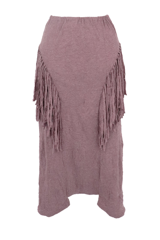 【SS27受注】Fringe Jumpsuit / Wine / JFSS27JUMP02