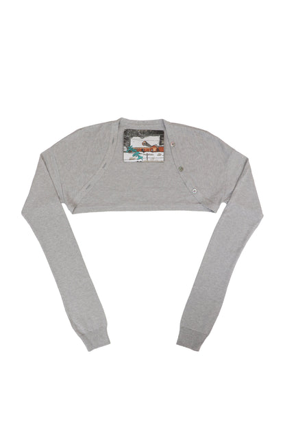 【SS26受注】Pam's Cardigan / Gray / JFSS26K01