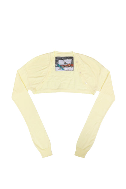 【SS26受注】Pam's Cardigan / Cream Yellow / JFSS26K01