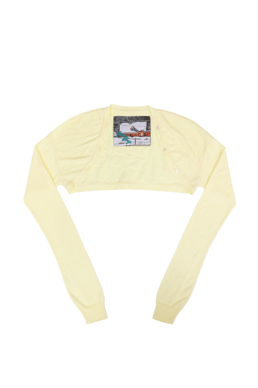【SS26受注】Pam's Cardigan / Cream Yellow / JFSS26K01