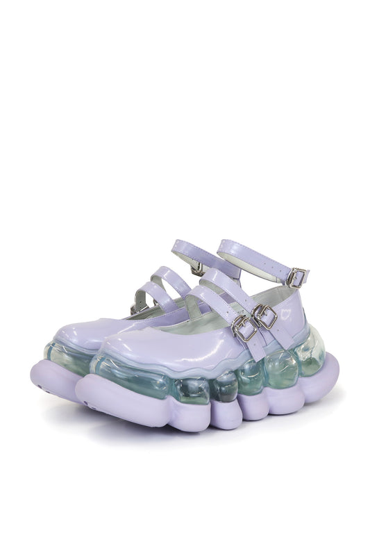 "Jewelry" Ark Three Straps Mary Jane / Lilac