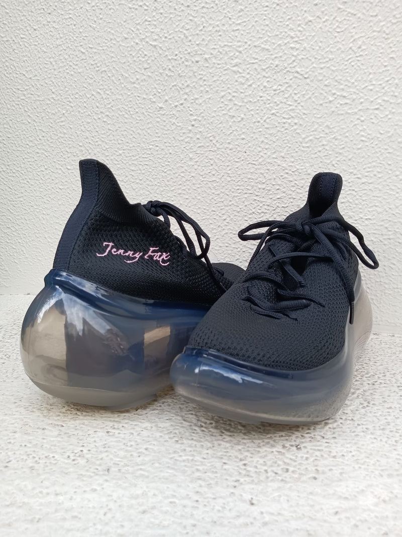 【Gifting】Logo Embroidery Shoes / Black BlackPink