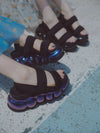 New “Jewelry" Sandals / Aurora Black