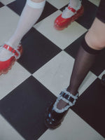 【Gifting】New “Jewelry” Mary Jane Lace /  Red
