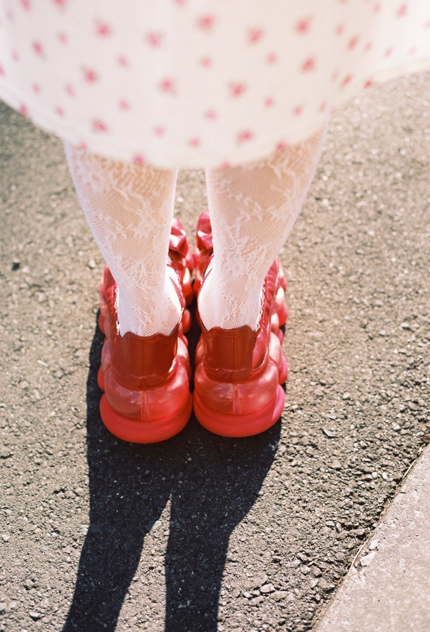 "Jewelry" Ark Ballet Shoes / Red