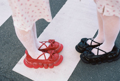 "Jewelry" Ark Ballet Shoes / Red